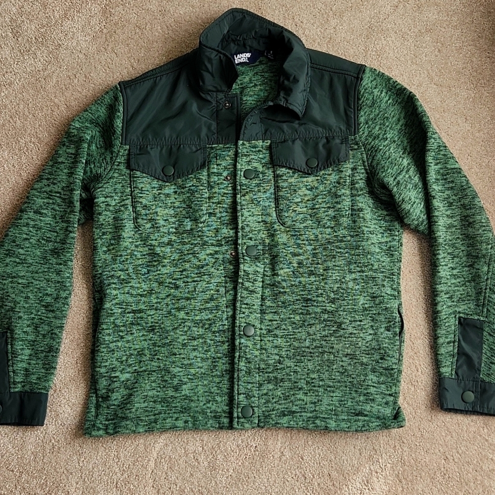 Lands End Fleece Jacket